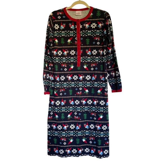 Hanna Andersson Other - Hannah Andersson Gnome Sweet Gnome Holiday Nightgown Adult Size Small